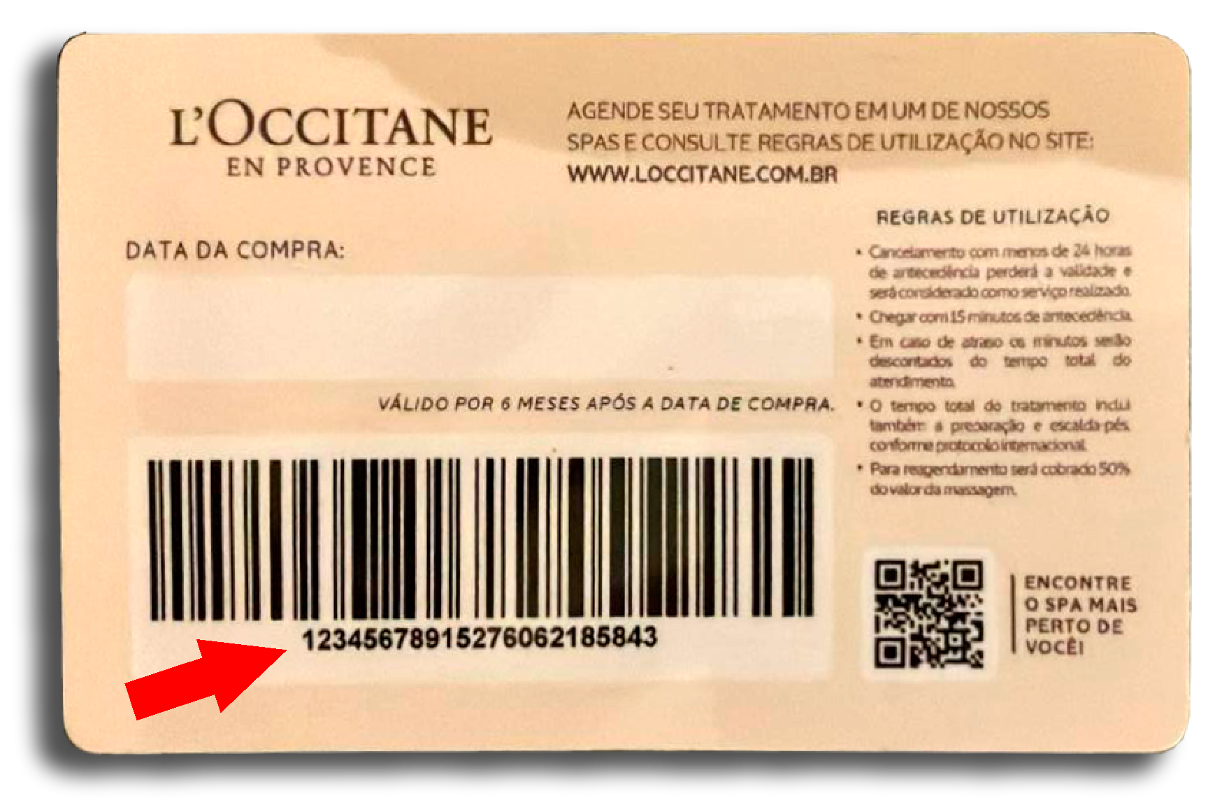 Exemplo de preenchimento